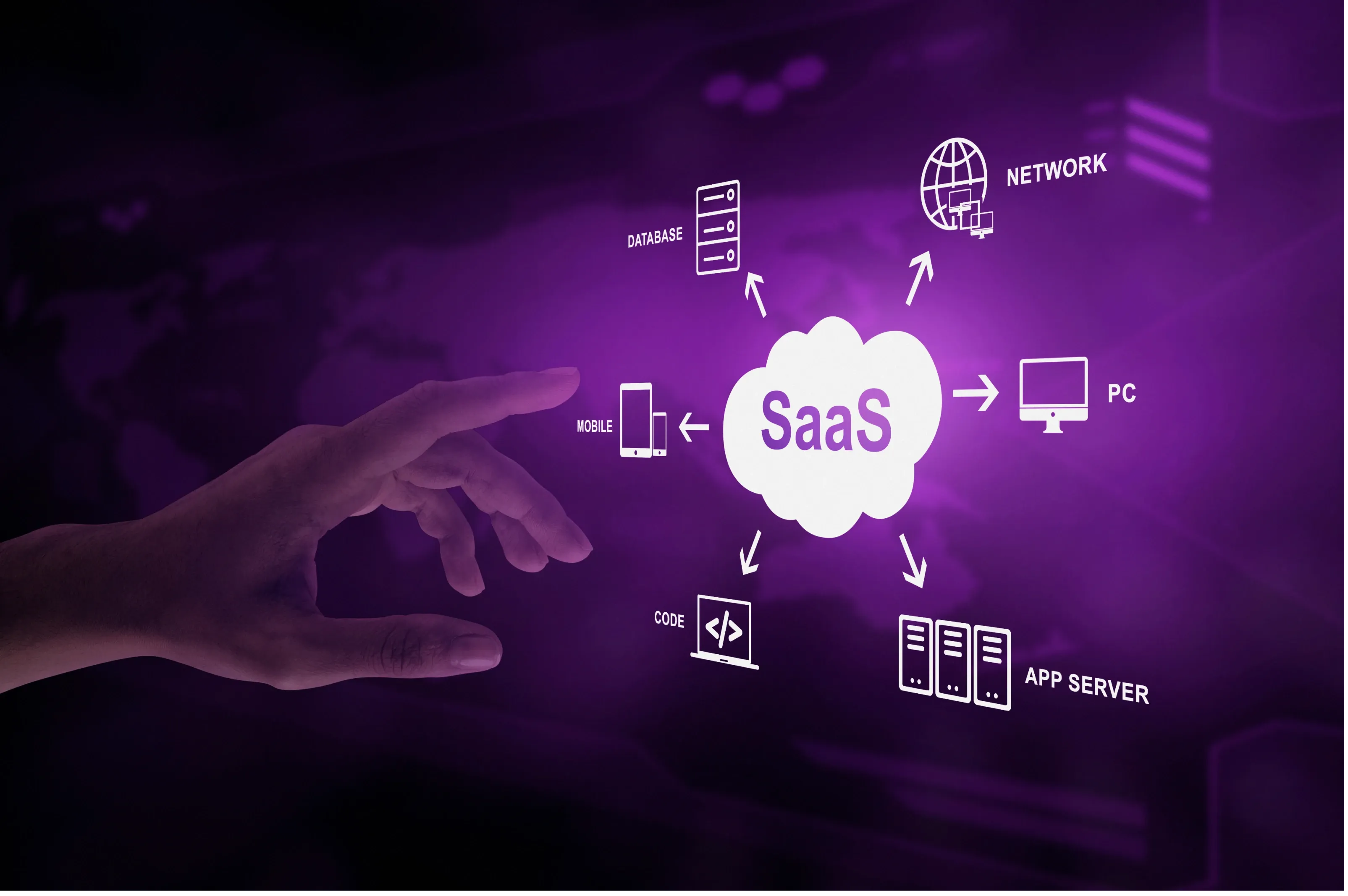 Developers-discussing-CI/CD-MVP-and SaaS-concepts-in-modern-workspace