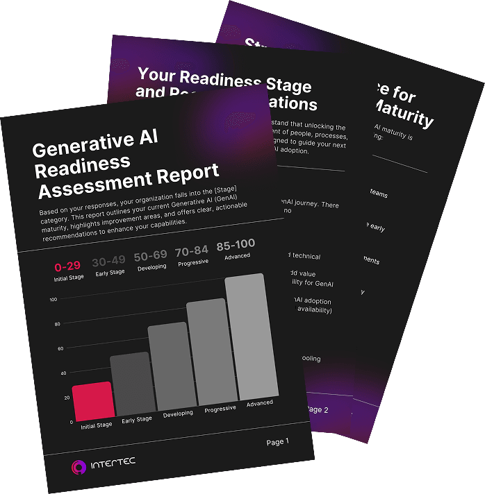 Generative AI Readiness assessment report - Image