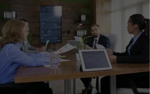 HR team having a meeting