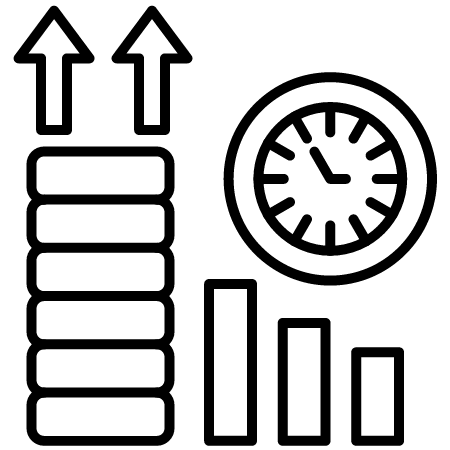 timing and efficiency - Icon